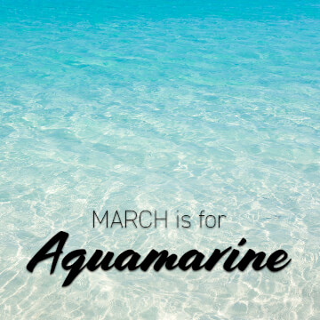March is for Aquamarine